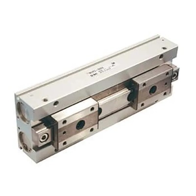 SMC 2 Finger Double Acting Action Low Profile Pneumatic Gripper, Bore Diameter 16mm, Stroke Length 64mm, Maximum MHF2-16D2R