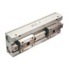 SMC 2 Finger Double Acting Action Low Profile Pneumatic Gripper, Bore Diameter 16mm, Stroke Length 64mm, Maximum MHF2-16D2R