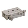SMC Pneumatic Guided Cylinder 6mm Bore Double Acting Through Hole Mount Aluminium Alloy Body MXSL Series MXS6L-10