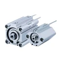 SMC Pneumatic Compact Cylinder Double Acting, Aluminium Alloy Body, 25mm Bore, 15mm Stroke CDQ2B25-15DZ