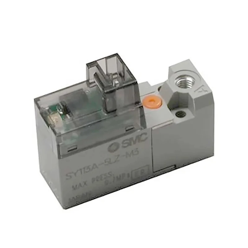 SMC Solenoid Pilot Valve 3/4 NC Single Solenoid Metric Port Size M3 x 0.5 24V Resin Body  SY100