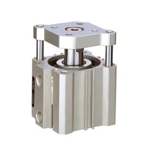 SMC Pneumatic Compact Cylinder 32mm Bore, 75mm Stroke, Double Acting, Aluminium Alloy Body CDQMA32TF-75