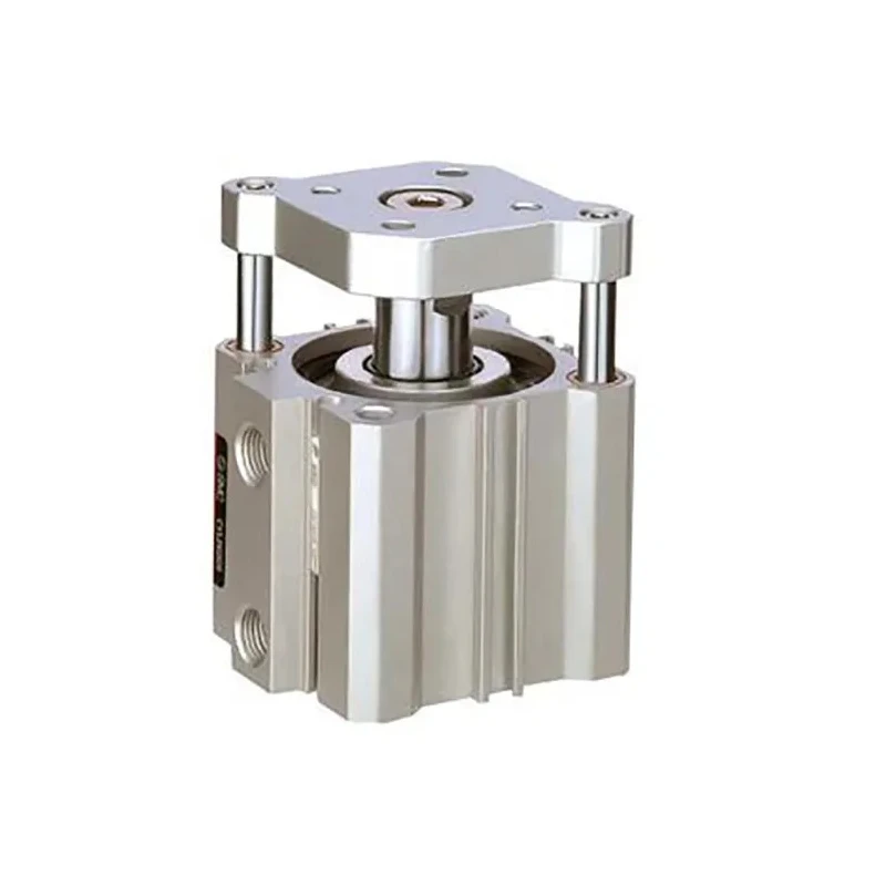 SMC Pneumatic Compact Cylinder 32mm Bore, 75mm Stroke, Double Acting, Aluminium Alloy Body CDQMA32TF-75