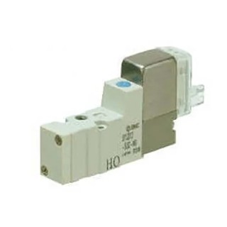 SMC Solenoid Pilot Valve, Solenoid Rc, 24V, 0.35W Power, 3 Ports, 4 Positions, SY300 Series 