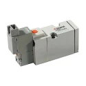 SMC Solenoid Pilot Valve Aluminium Body 3 Ports 0.7 Mpa Max Operating Pressure SYJ500 