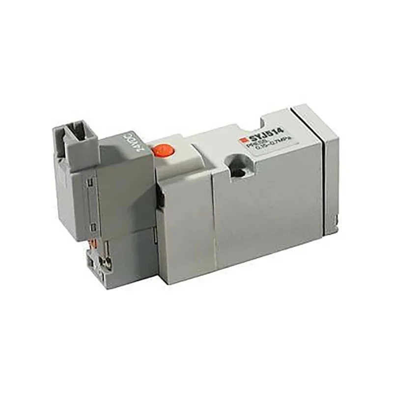 SMC Solenoid Pilot Valve Aluminium Body 3 Ports 0.7 Mpa Max Operating Pressure SYJ500 