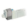 SMC Solenoid Pilot Valve 5 Port, Improved Pilot, Base Body Ported, 0.7 MPa Max Pressure, 24V DC Coil SY7000