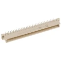 HARTING DIN 41612 64 Way 2.54 mm Pitch, Through Hole Mount, Type C/2, Solder Termination Class C2, 2 Row Male 09721646903