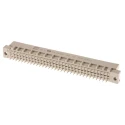 HARTING DIN 41612 64 Way 2.54 mm Pitch Through Hole Type C/2 Solder Class C2 2 Row Male Straight 09731646903