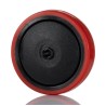 RS PRO Orange Polyurethane Trolley Wheel 125mm Diameter 30mm Width 150 kg Load Capacity Ball Bearing Hub Nylon Hub 196-5138