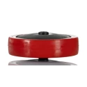 RS PRO Orange Polyurethane Trolley Wheel 125mm Diameter 30mm Width 150 kg Load Capacity Ball Bearing Hub Nylon Hub 196-5138