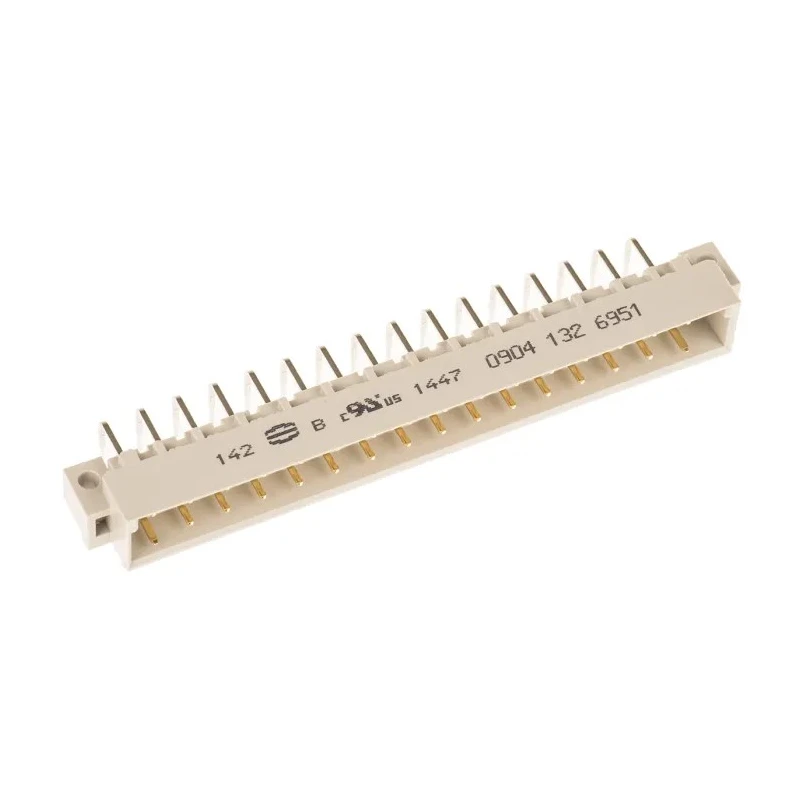 HARTING DIN 41612 Connector 32 Way 5.08 mm Pitch, Through Hole Mount, Type C/2, Solder Termination Class C2, 2 09041326951