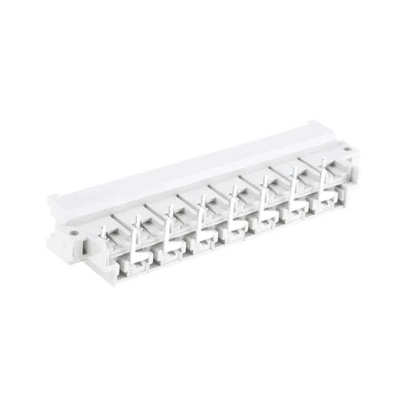 HARTING DIN 41612 15 Way 10.16 mm Pitch Through Hole 2 Row Male Right Angle Connector 09061152932