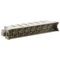 HARTING DIN 41612 15 Way 5.08 mm Pitch Type H15 Faston Class C1 2 Row Male Straight Connector 09060152931