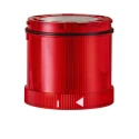 Werma 644 Series Red Rotating Effect Beacon Unit LED Bulb 24V AC/DC IP65 