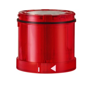 Werma 644 Series Red Rotating Effect Beacon Unit LED Bulb 24V AC/DC IP65 