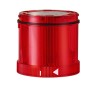 Werma 644 Series Red Rotating Effect Beacon Unit LED Bulb 24V AC/DC IP65