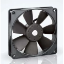 ebm-papst 4400 F Series Rectangular DC Axial Fan 24V DC, 170 m³/h Air Flow, 5 W Power, IP20, 119 mm Frame 