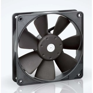 ebm-papst 4400 F Series Rectangular DC Axial Fan 24V DC, 170 m³/h Air Flow, 5 W Power, IP20, 119 mm Frame 