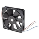 ebm-papst 4400 F Series Rectangular DC Axial Fan 24V DC, 170 m³/h Air Flow, 5 W Power, IP20, 119 mm Frame 