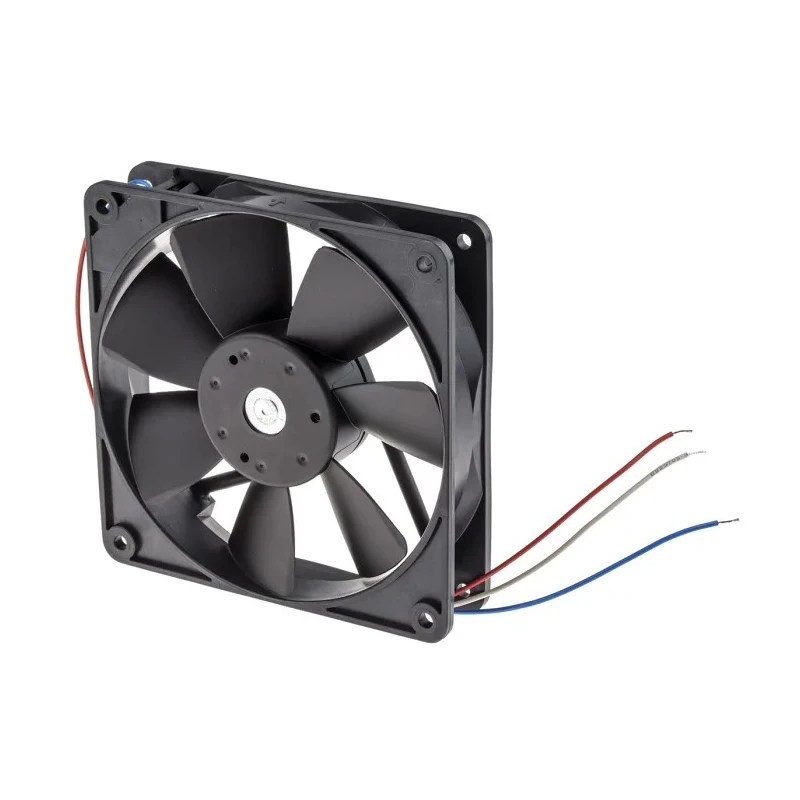 ebm-papst 4400 F Series Rectangular DC Axial Fan 24V DC, 170 m³/h Air Flow, 5 W Power, IP20, 119 mm Frame 