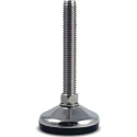 RS PRO M16 50 mm Diameter Adjustable Foot Stainless Steel 400 kg Static Load Capacity 10° Tilt Angle 196-5354