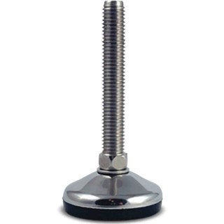 RS PRO M14 60 mm Diameter Stainless Steel Adjustable Foot with 700 kg Static Load Capacity and 10 ° Tilt Angle 196-5353