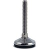 RS PRO M14 60 mm Diameter Stainless Steel Adjustable Foot with 700 kg Static Load Capacity and 10 ° Tilt Angle 196-5353