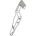 HARTING Locking Lever Accessory for DIN 41612 Connector Series 09 06 Thermoplastic Grey 09060009913+09060009919