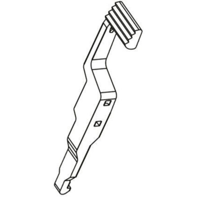 HARTING Locking Lever Accessory for DIN 41612 Connector Series 09 06 Thermoplastic Grey 09060009913+09060009919