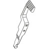 HARTING Locking Lever Accessory for DIN 41612 Connector Series 09 06 Thermoplastic Grey 09060009913+09060009919