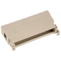 HARTING Housing for use with DIN 41612 Connector Thermoplastic Grey 09060480504