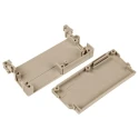HARTING Housing for use with DIN 41612 Connector Thermoplastic Grey 09060480504
