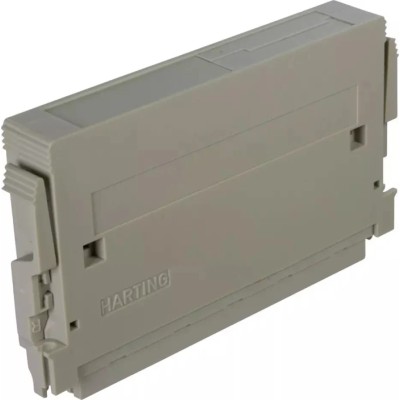 HARTING 09 03 Housing for Use with DIN 41612 Connector Thermoplastic Grey 09030960501