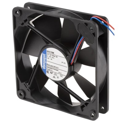 ebm-papst Axial Fan 12V dc 3.2W 140 m³/h 119 mm Rectangular Frame Sleeve Bearing 4412FGM