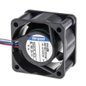 ebm-papst 400 Series DC Axial Fan 24 V DC 3 W 22 m³/h Ball Bearing 11700 RPM 40x40x25 mm 414J/2H