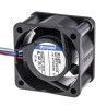 ebm-papst 400 Series DC Axial Fan 24 V DC 3 W 22 m³/h Ball Bearing 11700 RPM 40x40x25 mm 414J/2H