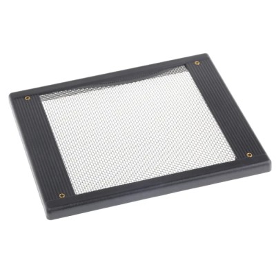 ebm-papst DC Fan Series Fibreglass Reinforced Polymer Fan Mounted Filter with Plastic Frame Finger Guard for 120 mm LZ40N