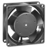 ebm-papst 8300 Series Axial Fan 24V dc, 1 W Power, 32 m³/h Air Flow, IP68, 80 mm Frame