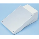 OKW Datec Series White, Grey ABS Desktop Enclosure Sloped Front 302 mm Length 272 mm Width 101 mm B4030117+B4030417+B4130106