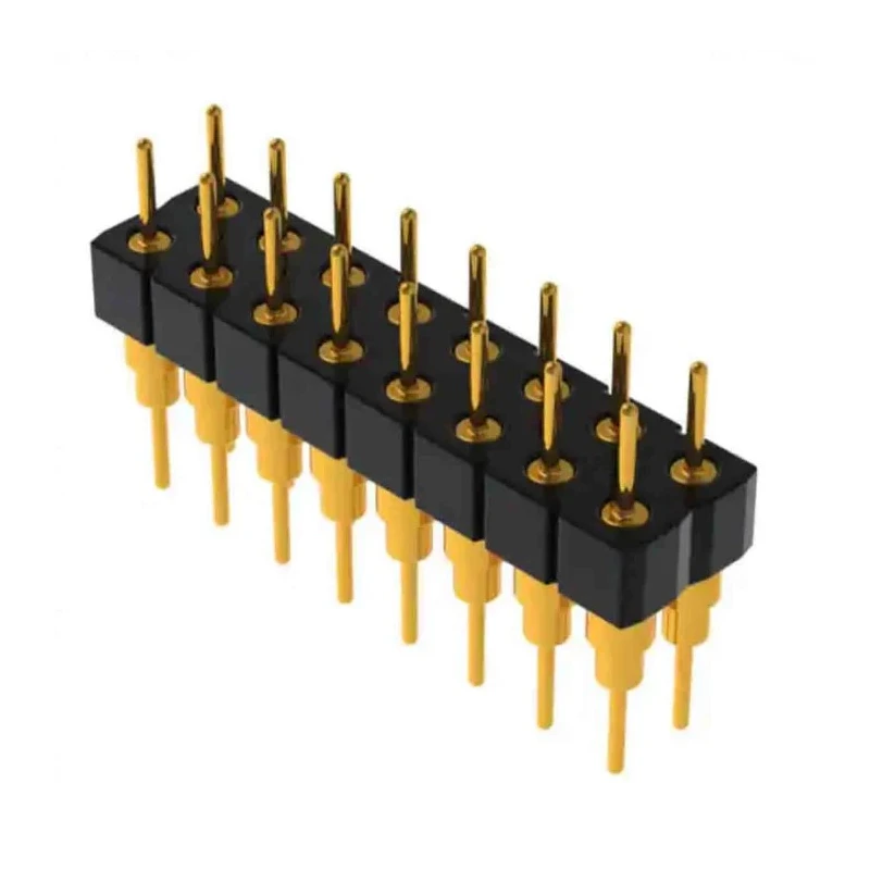 Samtec BBD Series Vertical Through Hole Pin Header 8 Contacts 5.35 mm Pitch 2 Row Unshrouded BBD-108-G-A