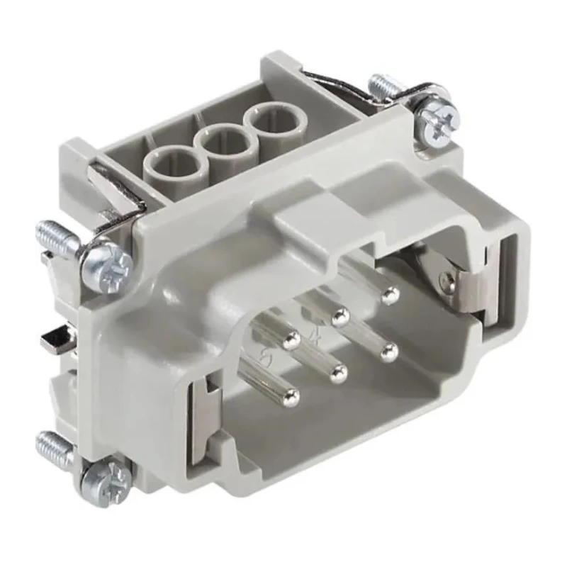 EPIC Heavy Duty Power Connector 6 Way 16A 440V PG13.5 Thread H-BE Series 10012000+10190000+12954300