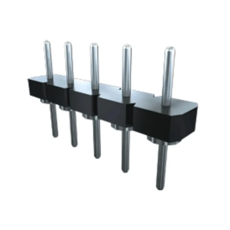 Samtec BBL Series Straight Through Hole Pin Header, 12 Contacts, 2.54 mm Pitch, 1 Row, Unshrouded BBL-112-T-F