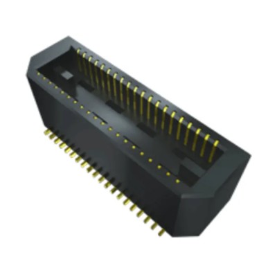 Samtec BTE Series Straight Surface Mount PCB Header 80 Contact Points 0.8 mm Pitch 2 Row Shrouded BTE-040-03-L-D-A