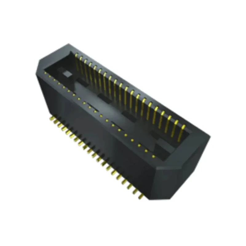 Samtec BTE Series Straight Surface Mount PCB Header 80 Contact Points 0.8 mm Pitch 2 Row Shrouded BTE-040-03-L-D-A