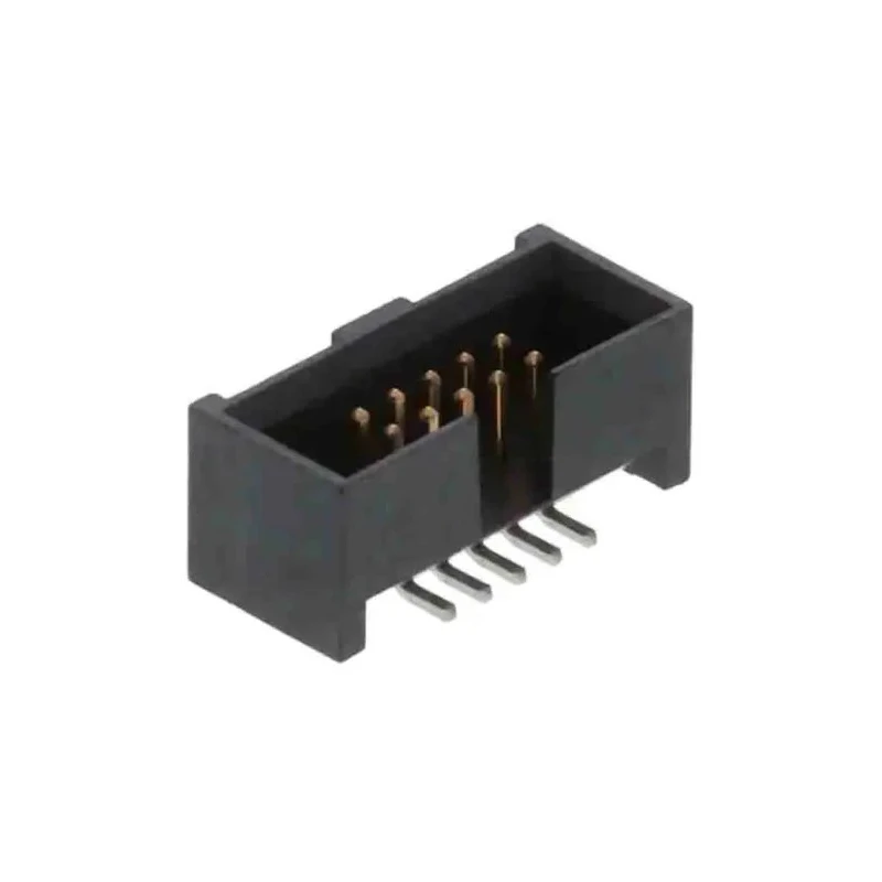 Samtec ESHF Series Vertical Surface Mount PCB Header, Shrouded, 5 Contacts, 1.27 mm Pitch, 2 Rows ESHF-105-01-L-D-SM-K-TR