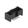 Samtec ESHF Series Vertical Surface Mount PCB Header, Shrouded, 5 Contacts, 1.27 mm Pitch, 2 Rows ESHF-105-01-L-D-SM-K-TR