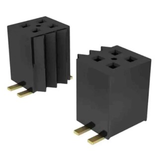 Samtec FLE Series Vertical Surface PCB Socket, 5-Contact, 2 Row, 1.27 mm Pitch Press-in FLE-105-01-G-DV-P-TR