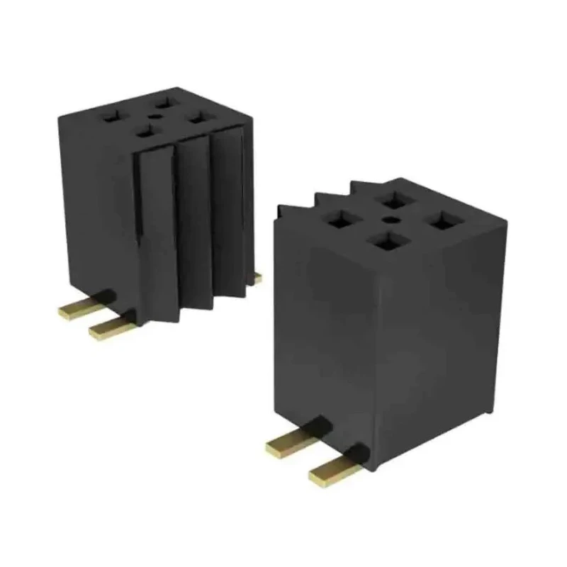 Samtec FLE Series Vertical Surface PCB Socket 10-Contact 2 Row 1.27 mm Pitch Press-in FLE-110-01-G-DV-K-TR