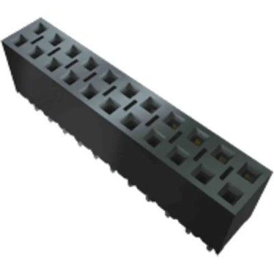 Samtec 3-Contact 1 Row 2.54 mm Pitch Straight Through Hole PCB Socket BCS-103-L-S-PE